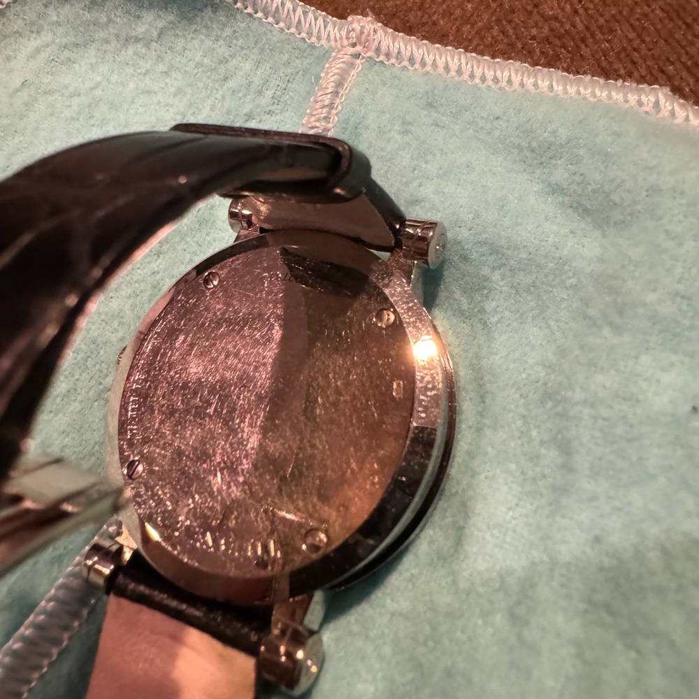 Tiffany & Co Atlas watch 18k white gold with diamonds - Picture 16 of 16
